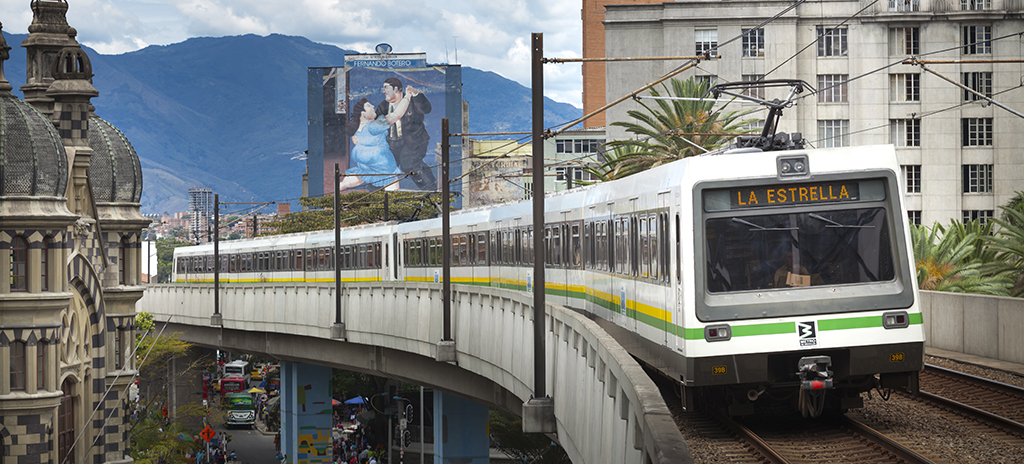 Metro Medellín - Cortesía de: Medellin travel Greater Medellín Bureau