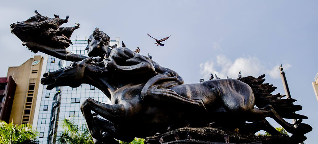 Monumento Bolívar Desnudo - Cortesía Alcaldía de Pereira